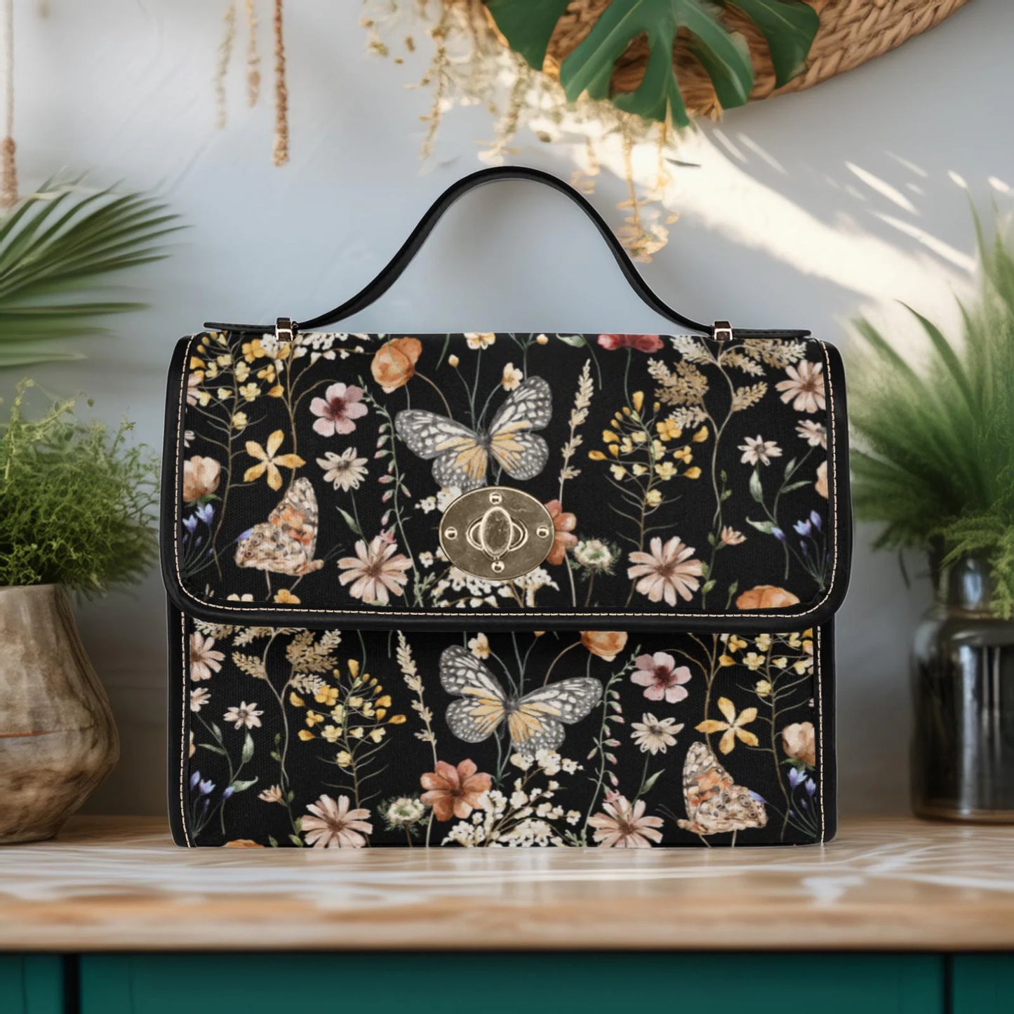 Butterfly Garden Satchel