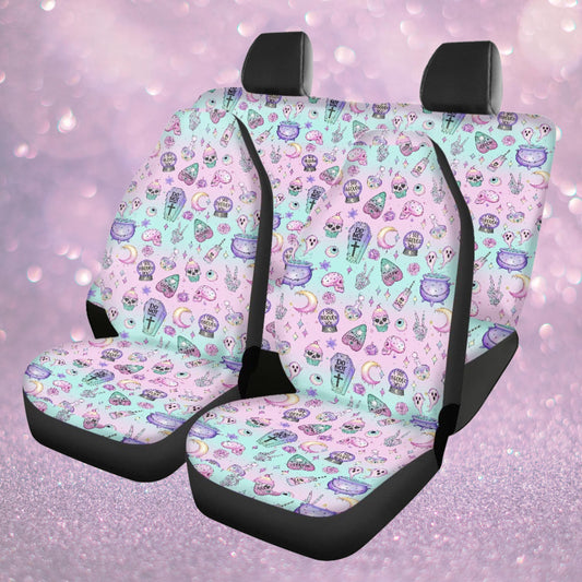 Pastel Witch Car Seat covers