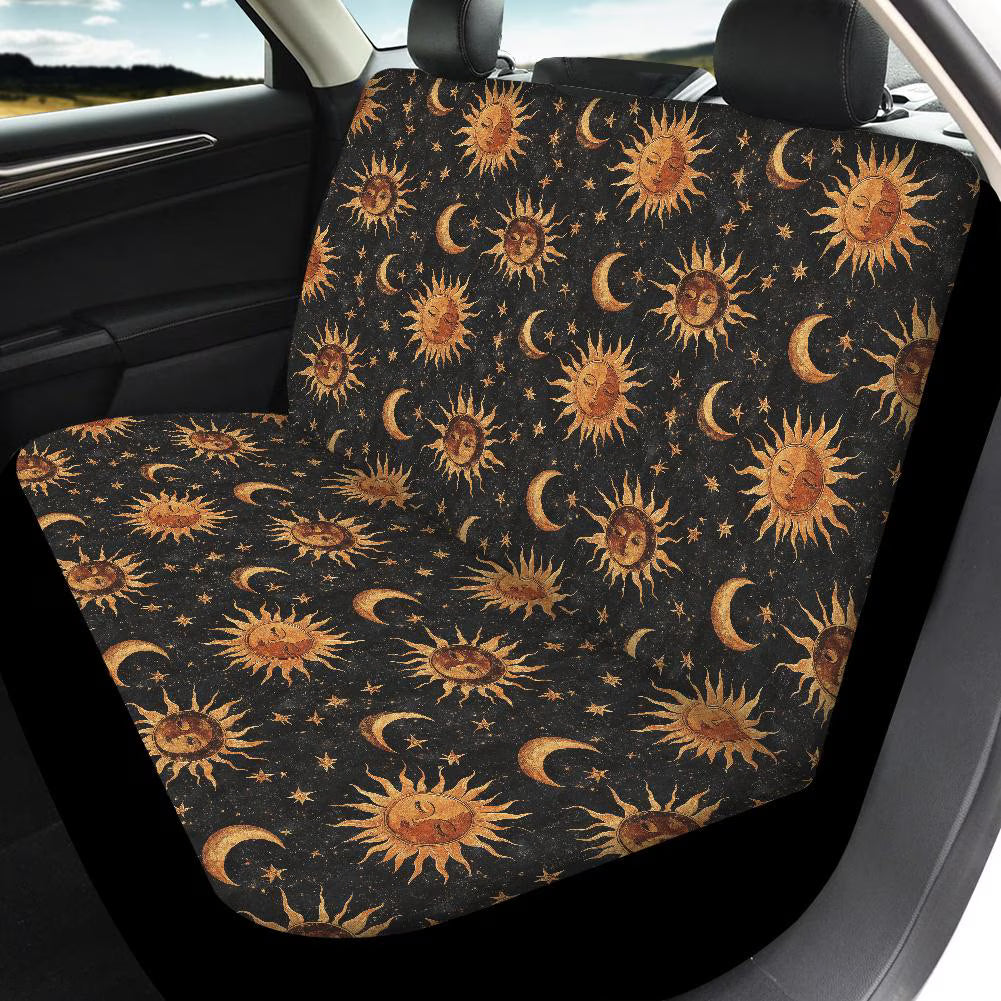 Whimsigoth Suns & Moons Car Seat Covers and Accessories