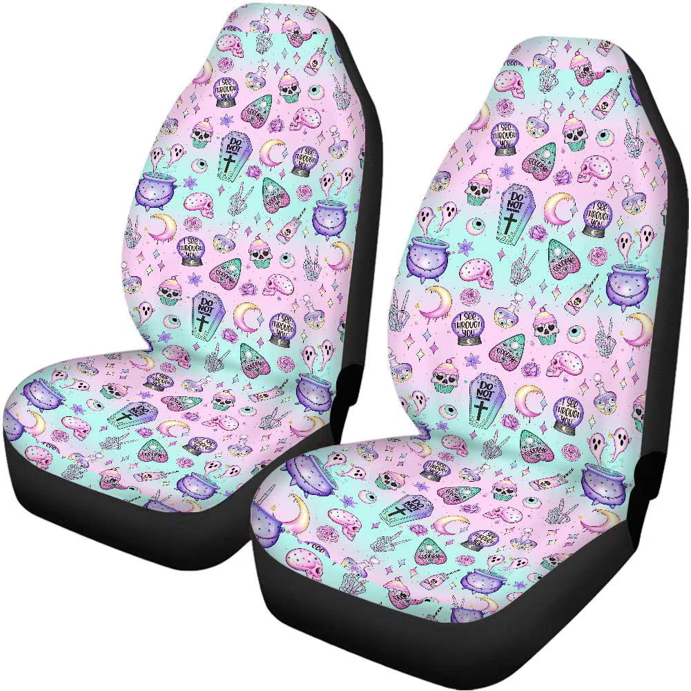 Pastel Witch Car Seat covers