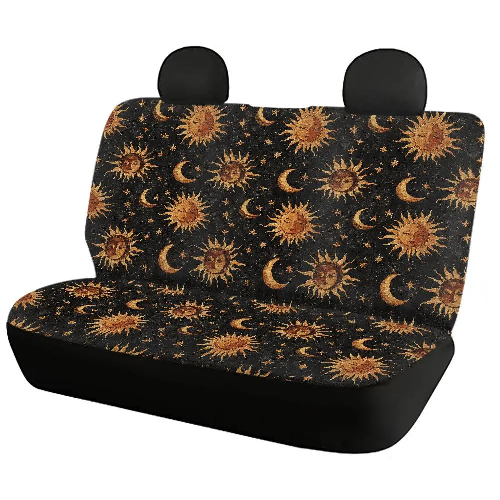 Whimsigoth Suns & Moons Car Seat Covers and Accessories