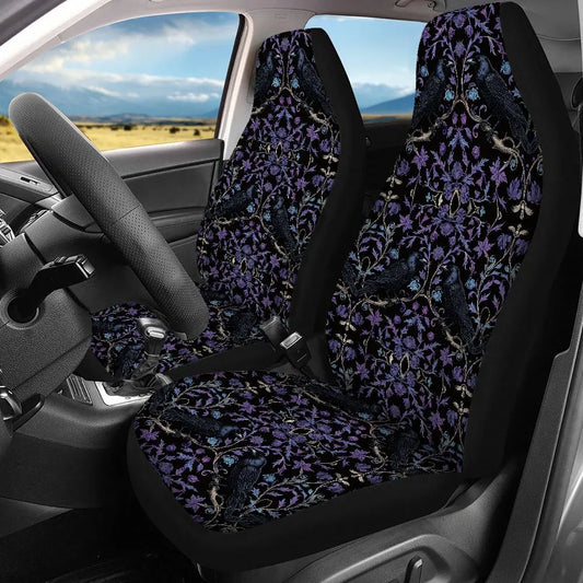 Gothic Ravens Car Seat Covers & Accessories Set
