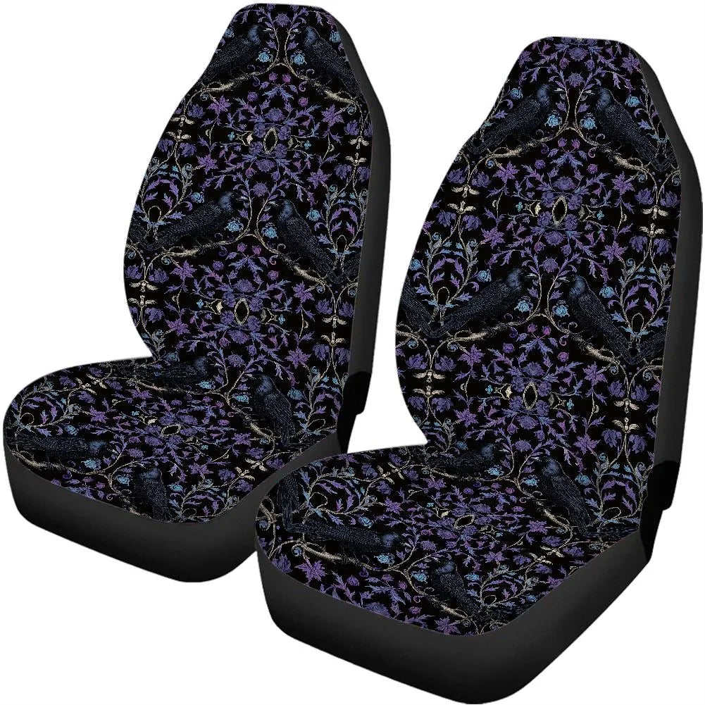 Gothic Ravens Car Seat Covers & Accessories Set